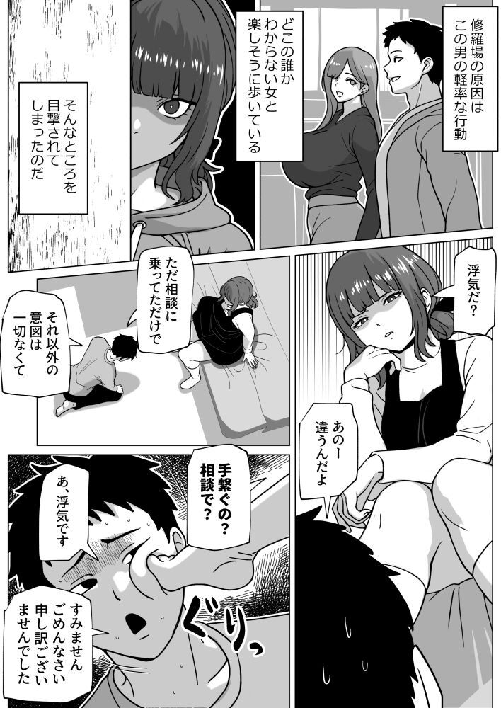 浮気者にはオス穴いじめ