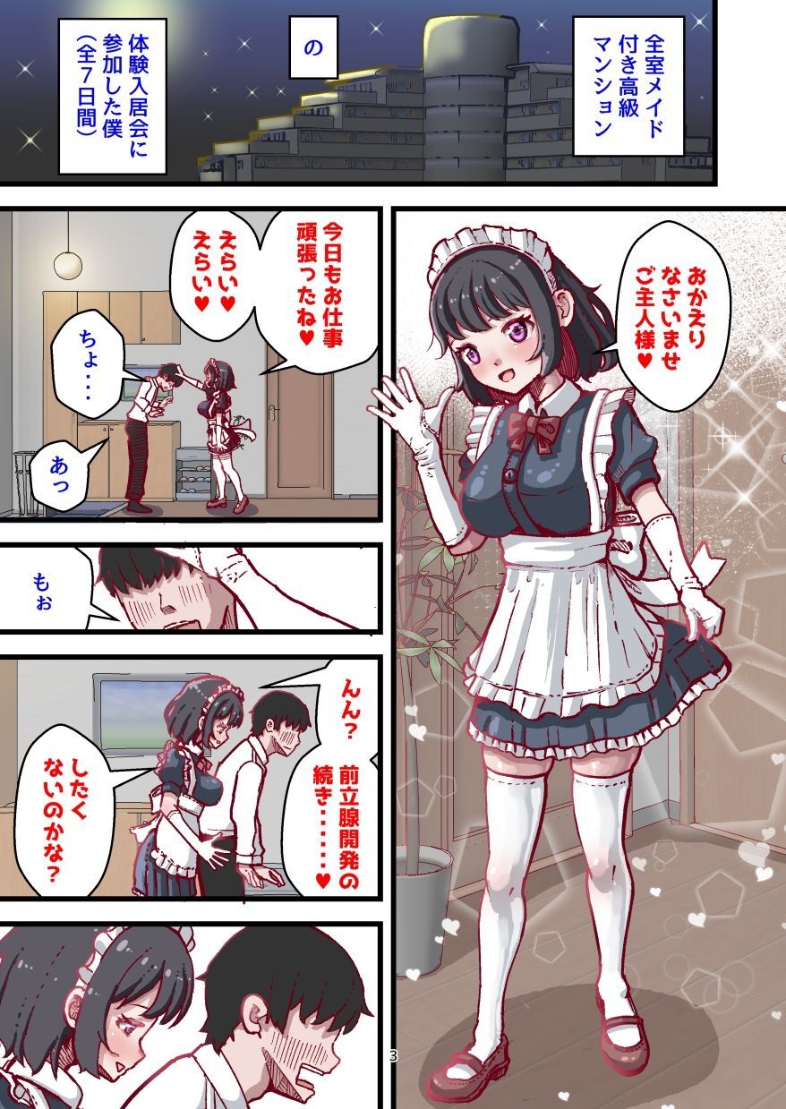 前立腺開発が上手なメイドさん付き賃貸