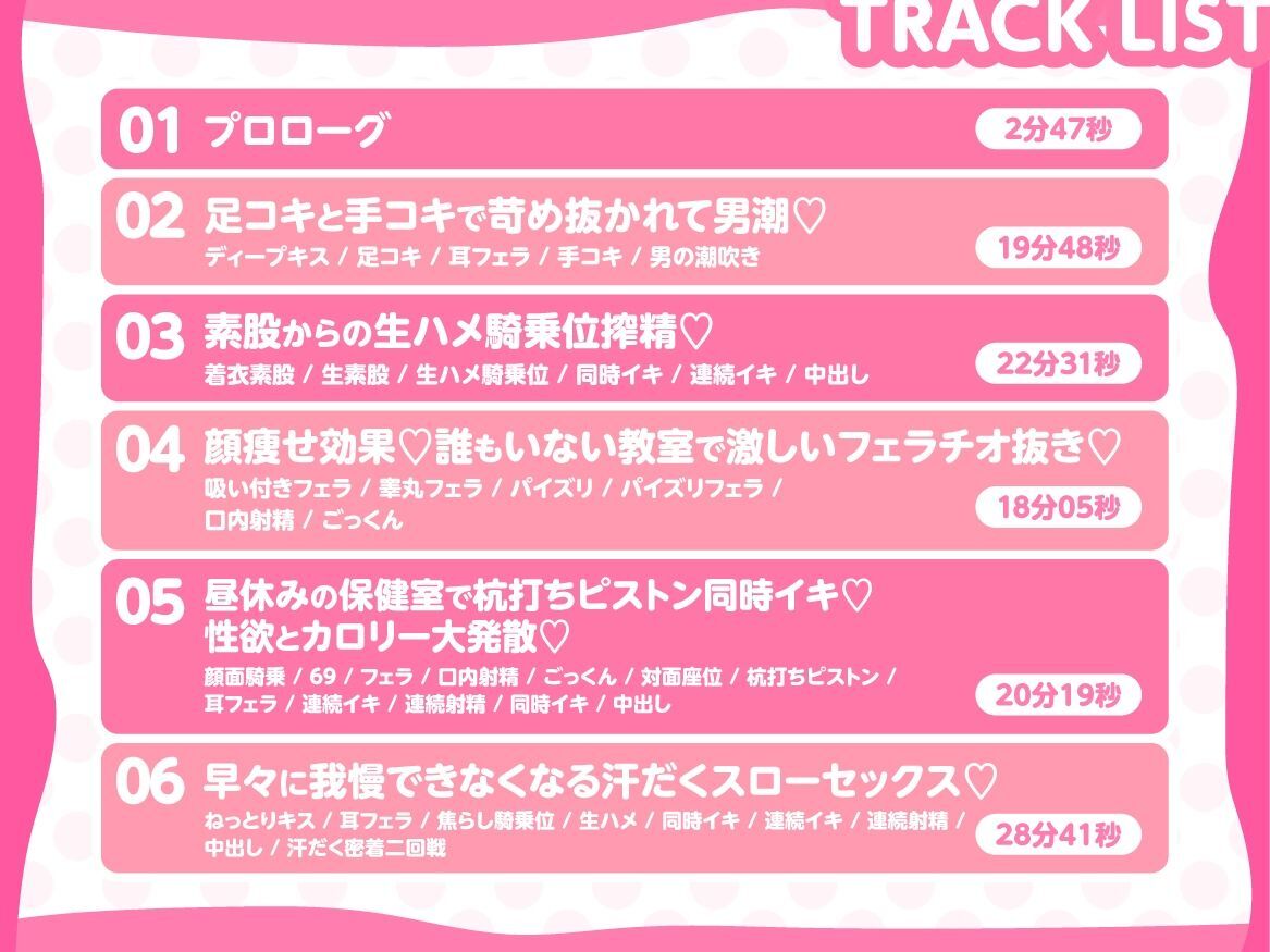 エッチが大好きな幼馴染JKは、ダイエットを口実に空っぽになるまで生ハメ搾精エッチ