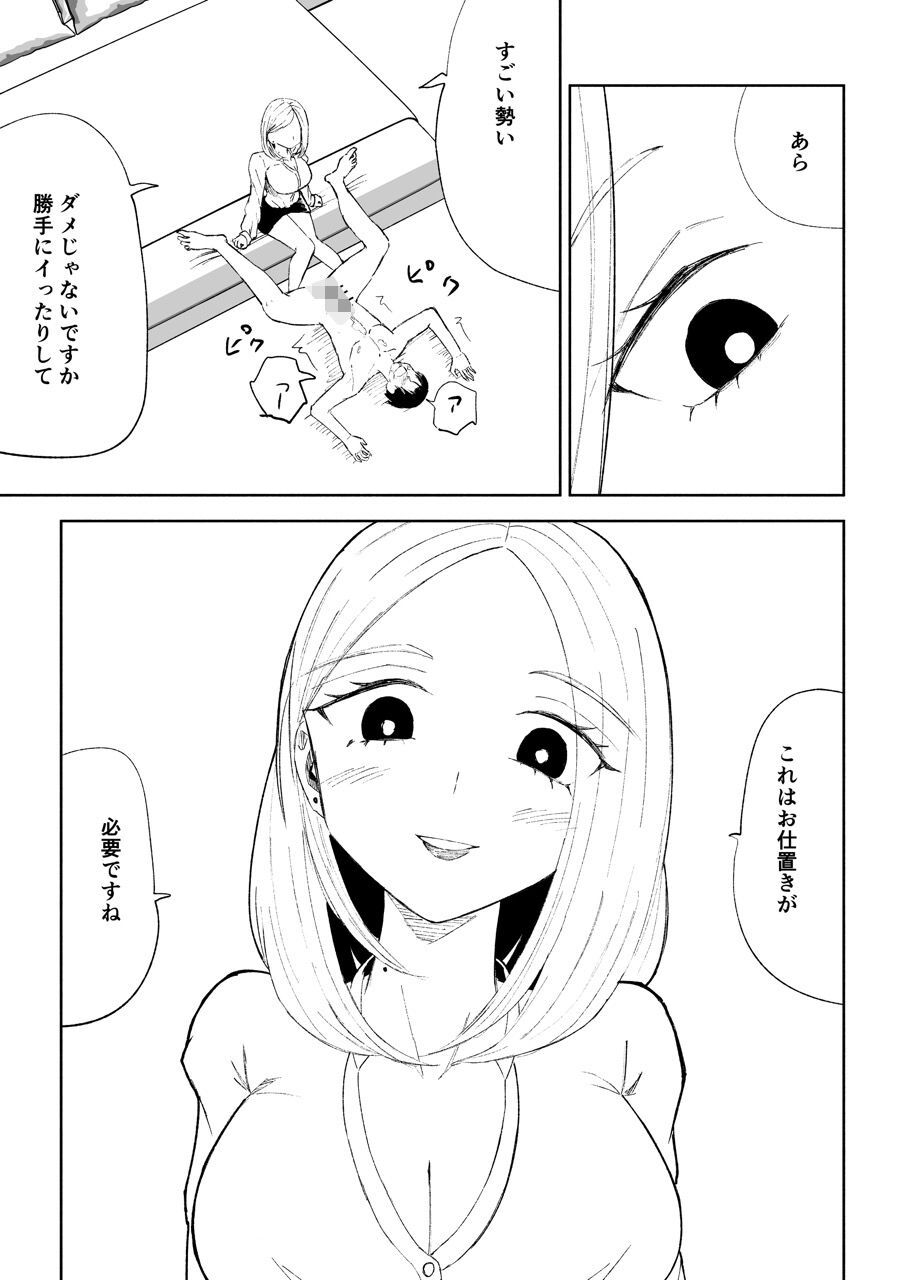 会社の後輩に敬語で責められお仕置きされちゃう話