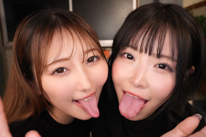 【VR】闇バイトで強盗しにきた無毛つるつる女ギャング2名にチ〇ポ嫐られザーメン強奪されるWパイパン闇SEX