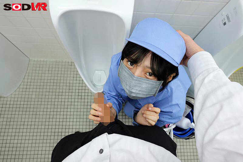 【VR】【8K】中野区本町××ビル トイレ清掃員Nさん 頼めば抜いてくれる底辺職だと見下していたらまさかの痴女化で逆レ×プ