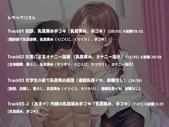 みんな見て?これがホンモノの乳首マゾだよ♡美人な女医さんに気に入られ乳首マゾの生態標本としてたくさんの女学生に晒される話