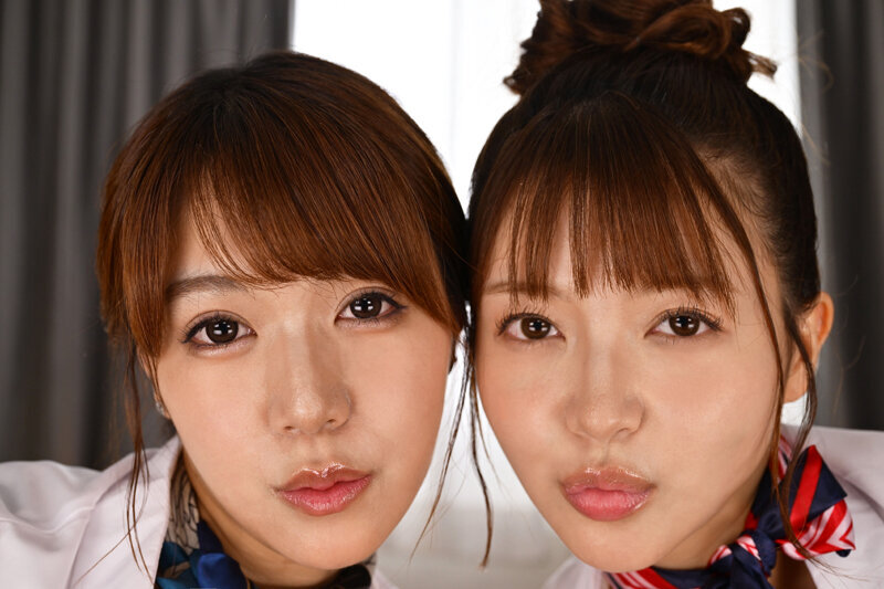 【VR】【8K】二人ともムラムラしすぎて施術中チ○ポ奪い合い！男日照りWエステティシャン