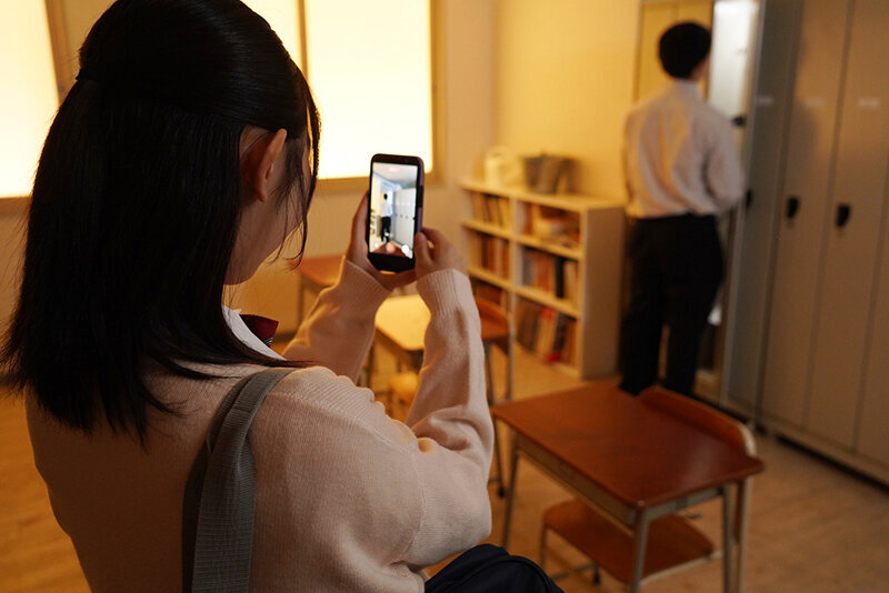 【VR】憧れの生徒会長の裏の顔は痴女JK ロッカー物色してブルマの匂いを嗅いでシコってたら本人に見つかり弱みを握られたボクは激狭空間で何もかも忘れて中出しSEXしまくった試験直前の放課後 山下紗和【8K】