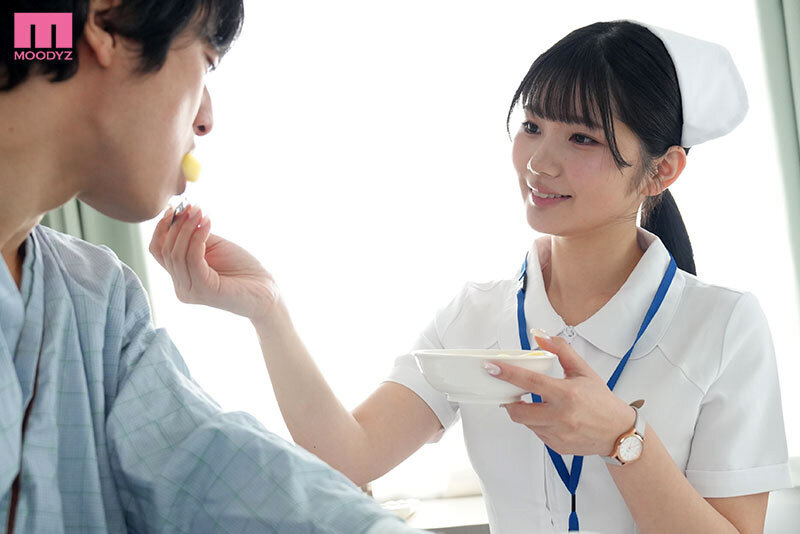 勃起が抑えられない僕と新人ナースさんの癒し笑顔とキンタマからっぽヌキまくり射精介助がとまらない入院生活。 純白彩永
